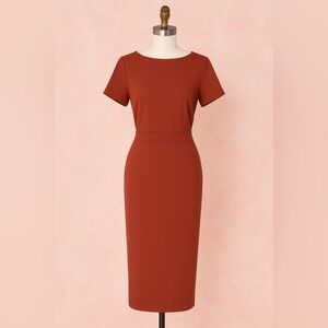 🍁 Express Rust Midi Dress 🍁